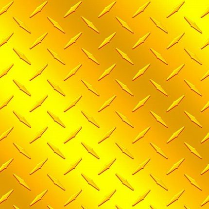 Diamond Plate Yellow Vinyl Sheet