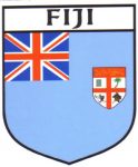 Fiji Flag Crest Decal Sticker