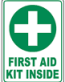 First Aid Safety Signs and Decals 07