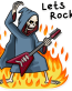 friendly death_grim reaper sticker 33