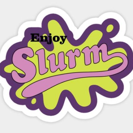 Futurama Slurm Sticker