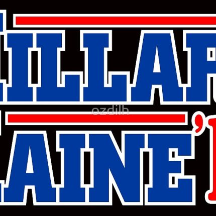 hillary kaine 16 sticker