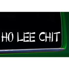 HO LEE CHIT FUNNY DECAL