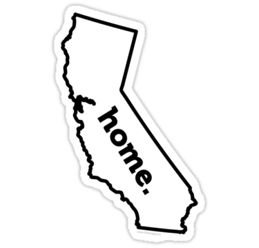 Home California Sticker
