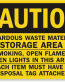 No Smoking Caution Sign