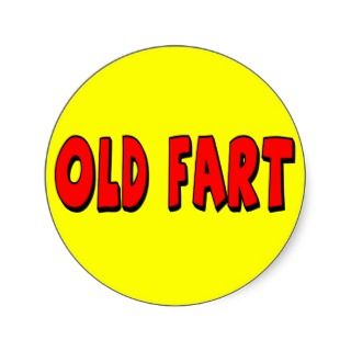 Old Fart Sticker