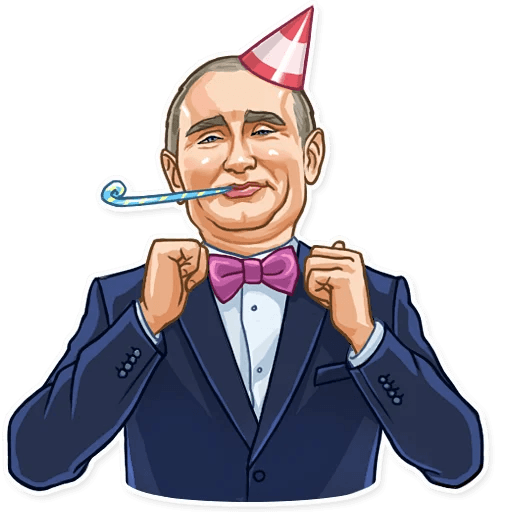 president vladimir putin political sticker 22