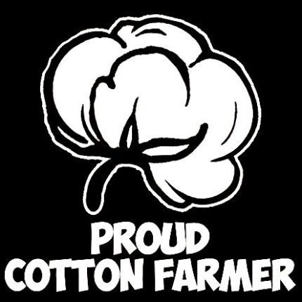 proud cotton farmer decal