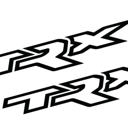 DODGE Ram TRX Hemi Hood Logo Truck Vinyl Decal Graphic Pickup PAIR