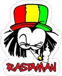 RASTAMAN STICKER