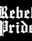 rebel pride die cut decal old english