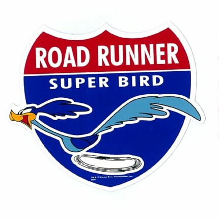 roadrunner superbird sticker 2