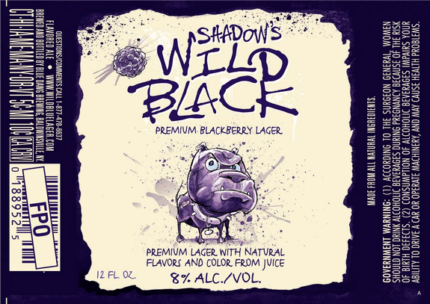 Shadows Wild Black Blackberry Lager