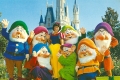 snow white and the seven dwarfs postcard sticker
