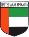 United Arab Emirates Flag Crest Decal Sticker