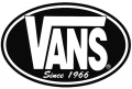 Vans SHOES-SK8 logo VINYL STICKER OVAL