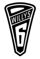 Willys logo sticker 2