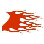 043 - Flame Decal Designs