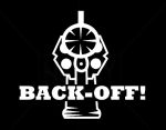 BACK OFF DECAL