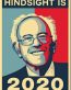 BERNIE 2020 RWB STICKER