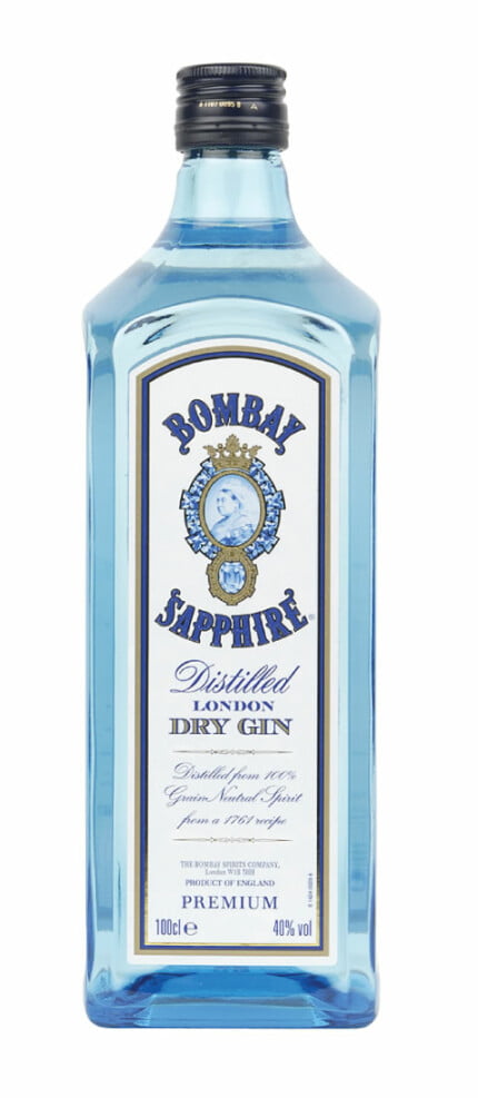 Bombay Sapphire Gin Bottle