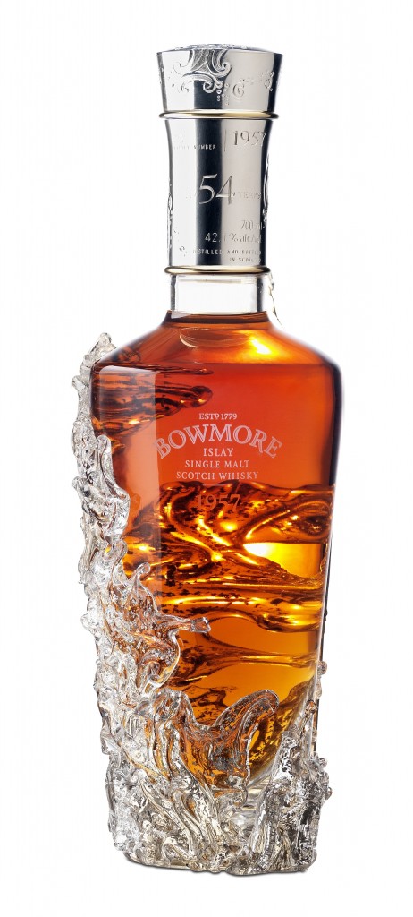 bowmore bottle shot sticker