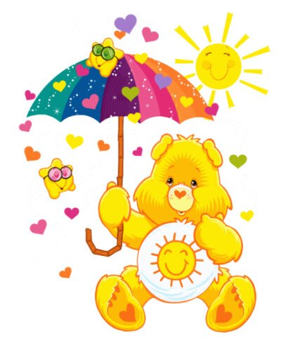 Care Bears Color Decal Sticker15