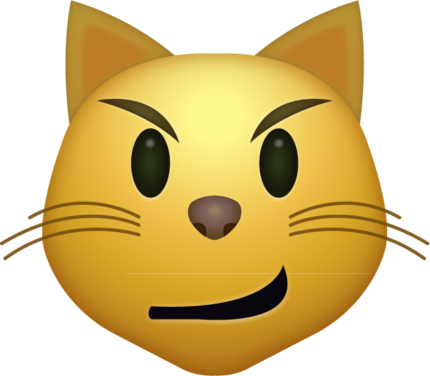 CAT Smirk Emoji