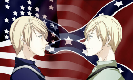 civil war union vs confederate sticker