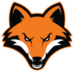 FOX ANIMAL CAR WINDOW STICKER 4