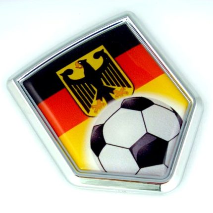 Germany Soccer 3D Adhesive Auto Emblem