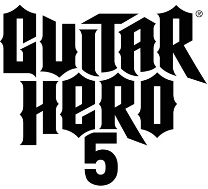 Guitar Hero 5 Diecut Gamer Decal