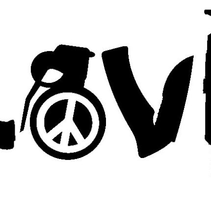 Gun Love Decal Sticker