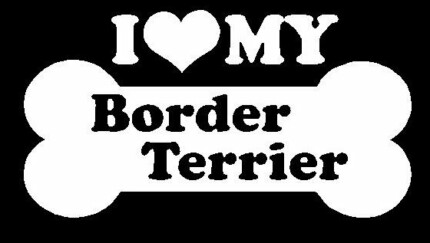 I Love My Border Terrier
