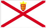 Jersey Flag Sticker