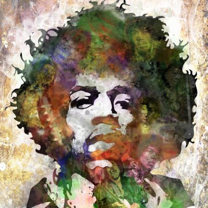 Jimmy Hendrix BAND Sticker 44