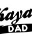 Kayak Dad Sport Spirit Decal