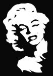 Marilyn Monroe Vinyl Decal Sticker