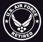 MILITARY VETERAN DIECUT air force