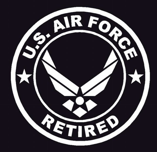 MILITARY VETERAN DIECUT air force