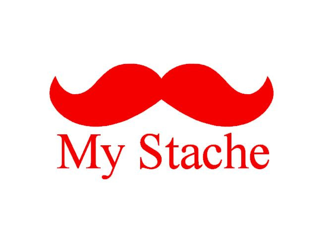 My Stache Decal