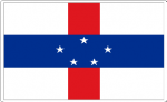 Netherlands Antilles Flag Sticker