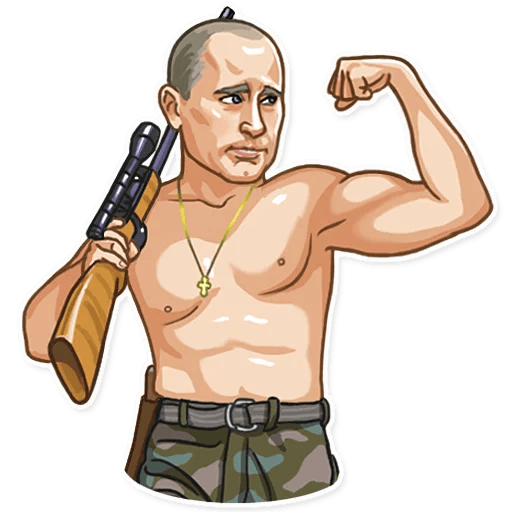 president vladimir putin political sticker 12