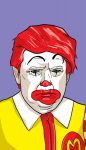 RONALD TRUMP THE SAD CLOWN