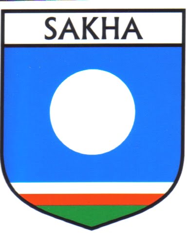 Sakha Flag Crest Decal Sticker