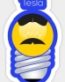 Tesla LIGHT BULB Sticker