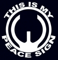 This is My Peace Sign Decal