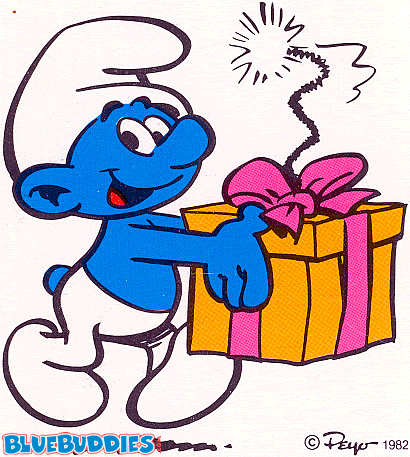 Smurf Present