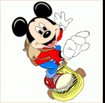 Mickey Mouse Cartoon Decal 05