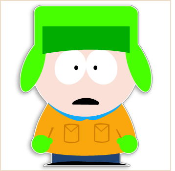 South Park Cartooon Decal 5